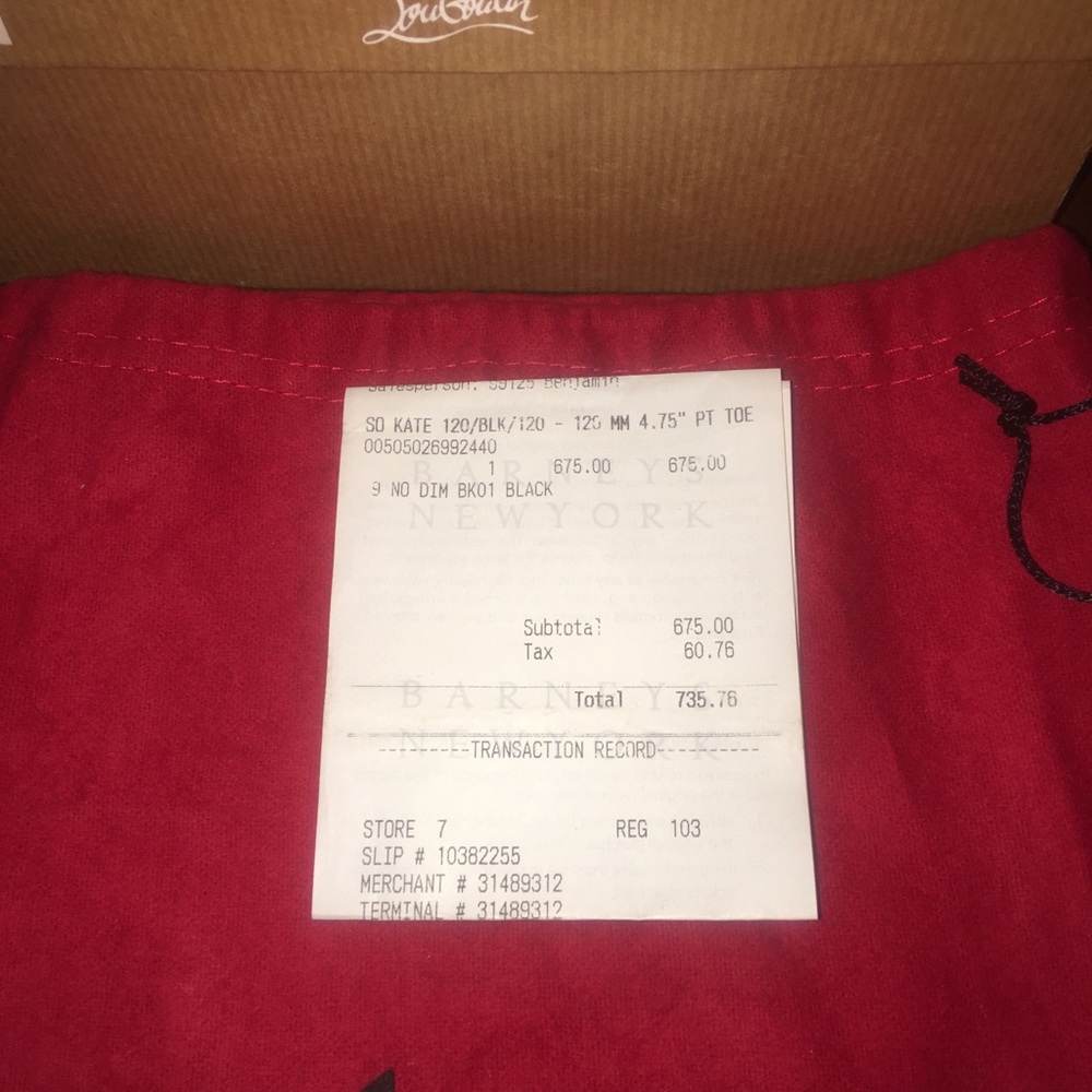 Christian Louboutin  size 39 So Kate - Picture 6 of 6